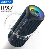 Ortizan Bluetooth Speakers 40W Enhanced Bass Portable Outdoor Wireless Speaker 30Hrs IP7 Waterproof Shower Speaker Bluetooth 5.3 image 4