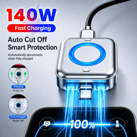 140W PD Fast Charging Data Cable Automatic Power-Off Anti-Overcharge Protection Safe Charging Full-Capacity Separator For Phone