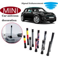 Rhyming Mini Cooper For F56 S JCW R55 R56 R57 R60 F55 Car Antenna Mast Stubby Aerial Union Jack UK Germany Flag Accessories