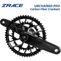 AliExpress ZRACE UNCHAINED PRO Carbon Fiber Crankset, Super Light,, Race Grade, Road Crankset, DUB, 165 / 170, Hollow keel