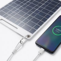 Portable Foldable Solar Charging Board Lightweight Durable Emergency Power Solution for Outdoor Activities