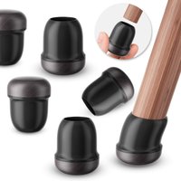 TPE 8PCS/Set Chair Leg Floor Protectors Cover Round felt Diagonal Furniture Foot Cover for Hardwood Floors Reduce Noiser