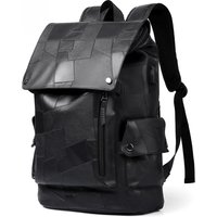 Business Men Backpack Laptop Backpacks for Men 2026 Pu Leather Urban Male Backbag School Bag Rucksack Man Teenagers Large Travel