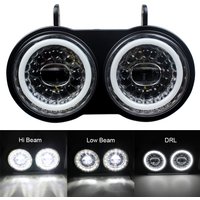 LED Headlight for Buell XB Model 2003-2010 Motorcycle Dual Light Hi/Low Beam DRL Light