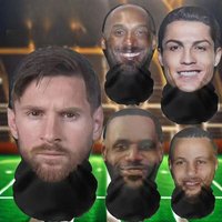 Funny Full Face Mask 3D Printed Celebrity Face Masks Men Women Elastic Mesh Halloween Cosplay Party Props Balaclava Headcovers