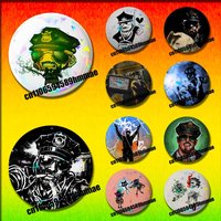 For Leland Coyle T-The Outlast Trials Pins Insignia Badge Cover Emblem Round Ornament 32mm Brooch Button Cosplay