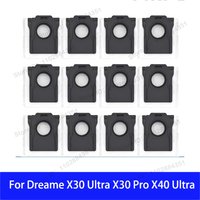 Dust Bags For Dreame X40 Ultra/L10s Pro Ultra Heat/X30 Ultra Accessories Mop Pads Disposable Activated Carbon Dust Bag Parts