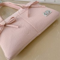 Bowknot Laptop Sleeve Cover Bag Portable 14inch Computer Protective Case Korean Style Shockproof Notebook Sleeve Pouch