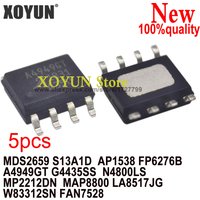 (5piece) 100% New MDS2659 S13A1D AP1538 FP6276B A4949GT G4435SS N4800LS MP2212DN MAP8800 LA8517JG W83312SN FAN7528 sop-8