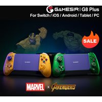 Gamesir G8 Plus G8+ Gamepad Marvel Edition Bluetooth Mobile Gaming Controller with GameSir Hall Effect Analog Triggers for IOS