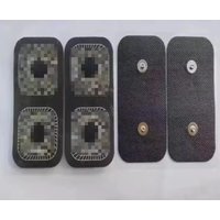 40pcs New Black Replacement Electrodes Pads For Com Pex Muscle stimulator Electrotherapy massage