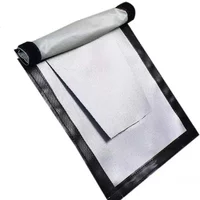 SmiloDon DIY Tent Stove Jack 20*23 Double Layer Tent Stove Jack Kit With Rain Flap Tent Fireproof Glassfiber Cloth Accessories