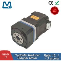 TS42 Cycloidal Reducer Nema17 Stepper Motor Ratio 15:1 Cross Roller Bearing Low backlash High Efficiency Low Noise