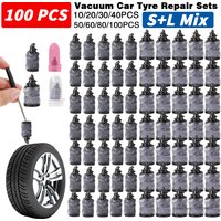 Vacuum Tyre Puncture Repair Rubber Nails Tubeless Tire Repair Screws Kit Universal for Car Motorcycle Wheel Tools