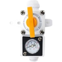 AB34-8Mm Duotight Inline Regulator 60Psi Integrated Gauge Beer Accessory Home Brewing