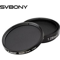 SVBONY Dark Frame Imaging Filter 1.25/2'' for Astronomical Telescope Eliminate Camera Noise and Hot Pixels Black SV164