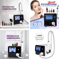 Full Wavelength Picosecond Laser Beauty Instrument 532 755 1064 1320nm ND Yag Laser Tattoo Remover Machine