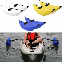 2 Packs Kayak Stabilizer Pontoon Floats Anti Capsize System Heavy PVC Outriggers for Canoe Fishing SUP Inflatable Safety Kit