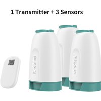 Split Sibionics Bluetooth Dynamische Blutzuckerüberwachung Blutzuckermessgerät für Diabetes 1 Sender + 3 Sensoren Nur Android