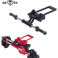 CNC Aluminium BAT Servo Mount with Hydraulic Steering Link for 1/10 RC Crawler Axial SCX10 III Portal Axle LCG Chassis DIY Parts
