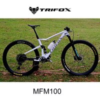 TRIFOX 29er Full Suspension T1000 Full Carbon Fiber MTB Frame MFM100 Thru Axle Internal Cable Routing XC Mountain Bike Frameset