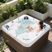 Hot Sale Hottub Outdoor Swim Spa Tubs Outside Hot Tub 5 People Massage Pool Whirlpool Im Freien Wholesale