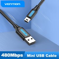 Vention USB Cable Mini USB to USB Fast Data Transfers Charger Cable for MP3 MP4 Player Car DVR GPS Digital Camera HDD Mini USB