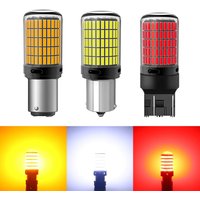 1pcs Led Bulbs 1156 ba15s P21W BAU15S PY21W 1157 BAY15D P21/5W 7440 T20 7443 3157 Turn Sight Light Brake Lamp Reversing Light