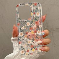 Case For iPhone 17 16 15 14 Pro Max 13 12 11 Colorful Floral Pattern Soft Phone Cover For iPhone XS XR X 7 8 Plus 16e 17Air Case