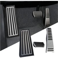 Car Foot Pedal Cover for Volvo XC60 2018-2026 Accelerator Brake Pedal Rest Pedal Kit Non-Slip Pedal Protect Mat Trim Accessories