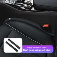 Car Seat Gap Filler For BMW M E36 E46 E60 E90 E91 F10 F40 G30 G20 G60 X1X3X4 X5 X6 G01 Soft Padding Leather Leak Pads Plug Strip