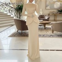 TWOTWINSTYLE Solid Slimming Two Piece Sets for Women Stand Neck Long Sleeves Tunic Top High Waist Skirt Elegant Set Female New