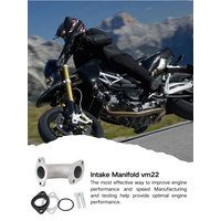AliExpress NONE Intake Pipe Manifold VM22 26mm For CRF/XR 50 70 110cc 125cc 140cc 150cc 160cc Dirt Pit Bike Go Kart Quad Carburator Engine