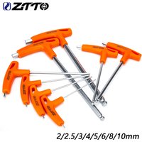 ZTTO Inbusschlüssel, Handwerkzeug, 2/2,5/3/4/5/6/8/10 mm, universeller Schnellverschluss-Adapter, 2-in-1-Kugel-/Flachkopf, Chrom-Vanadium-Stahl