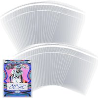 100-500PCS Clear Card Sleeves Protective Film Magnetic Card Holder For 35PT-100PT Hard Plastic Waterproof Protector Game Photo