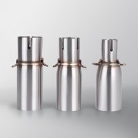 Motorcycle intermediate connecting pipe, improved muffler, universal diameter of 51 mm, various diameter sizes. image 4