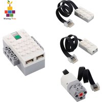 We-Do2.0 Compatible Smart Hub Kit with Electric Motor & Tilt/Motion Sensors for Coding Education