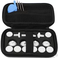 For Series X/S Xbox One PS5 PS4 NS Pro Interchangeable Thumbsticks Analog Thumb Sticks Convex Concave Grip Joysticks Accessory