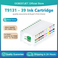 200ML T9131 - T9139 T913A T913B Refillable ink cartridge for Epson SureColor SC-P5000 printer only work European / North America