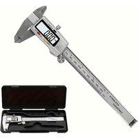 150/200mm Measuring Tool Stainless Steel Digital Caliper instrument plastic Vernier Calipers for choose