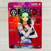 One Piece Nico Robin EB03-055 Japanese DIY Card with Holographic Texture, Perfect Condition Premium Anime Collection Card