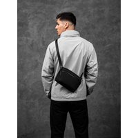 AlpaKA Australia Flight Sling 400D Close-Fitting Flat Bag 2L Casual Style Men's Crossbody Bag with Zipper And Internal Pockets