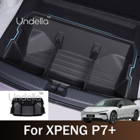 For XPENG P7+ P7plus 2026 2027 Car Front Rear Trunk Storage Box Luggage Frunk Organizer Box Dustproof Cargo Tray Car Accessories