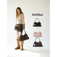 Bad Blue Small Underarm Polka Dot Leopard Print Shoulder Bag Commuter Versatile Tote Bag Women's Original Design Handbag