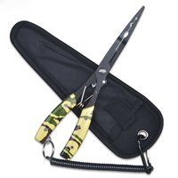 Hochwertiges tragbares Angelzangen-Set – robuster multifunktionaler Schnurschere und Hakenentferner aus Edelstahl für Outdoor-Camping