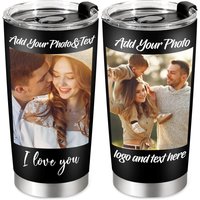 Personalized Tumbler Custom Coffee Tumbler Laser Engrave with Name 20 Oz Stainless Steel Travel Tumbler Cup Mug