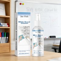 100ML Whiteboard Cleaner Spray Fast Cleaning Without Residue Remove Dry Erase Pen Ink & Oil-based Marker for Office & Classroom