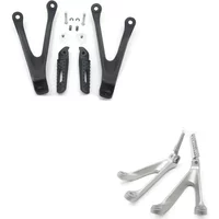 Motorcycle Passenger Bracket Rear Foot Pegs for Honda CBR1000RR 2008-2010