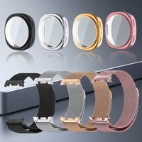 Metallarmband für Samsung Galaxy Watch 8 9 40 mm 44 mm, klassisches Armband mit Schutzhülle, Milanese-Magnetverschluss, Ersatzarmband. Milanese-Metallarmband mit Magnetverschluss für Samsung Galaxy