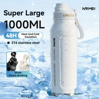 Waterbottle Stainless Steel Tumble Large Capacity Insulated Flasks Cycling Sports Portable Water Bottle for Men